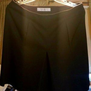 Nine West Suit Separates Skirt Black short Size 6 Side Zipper closer